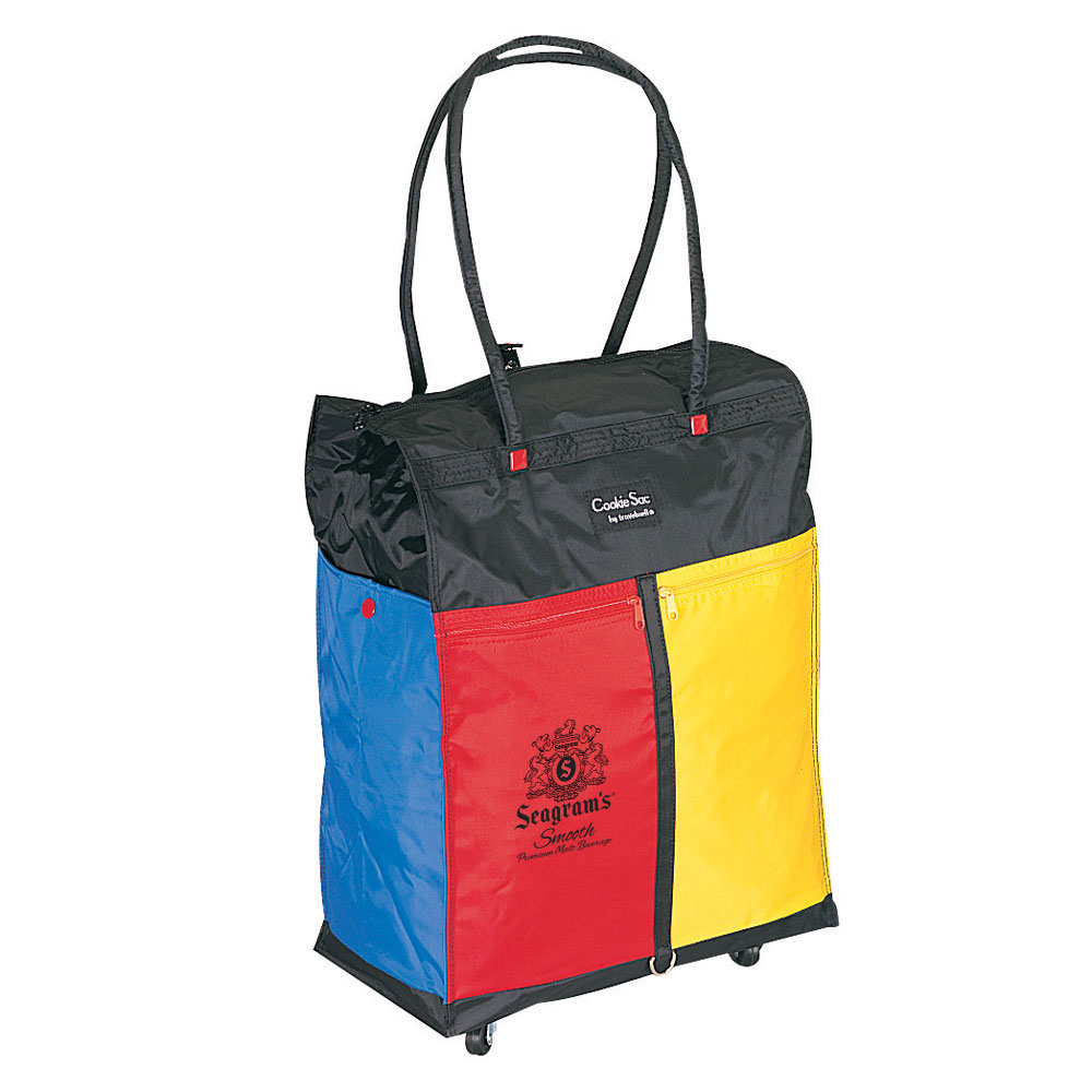 SHOPPING TOTE WITH WHEELS