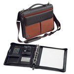 THE LONDONER (DELUXE ZIPPERED PAD FOLIO W/3RING BINDER) (BELLINO)