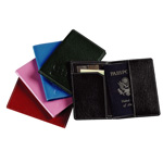 LEATHER PASSPORT COVER