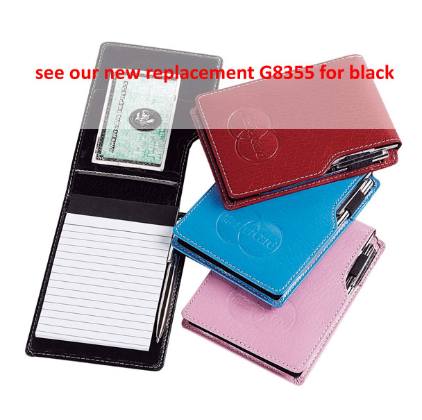 LEATHER JOTTER - see our new replacement G8355 for Black color