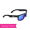 FLOATING/FISHING SUNGLASSES W/ ADVANCED MIRRORED LENS