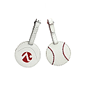 BASEBALL LUGGAGE TAG