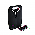 NEOPRENE TWO-BOTTLE WINE CARRIER