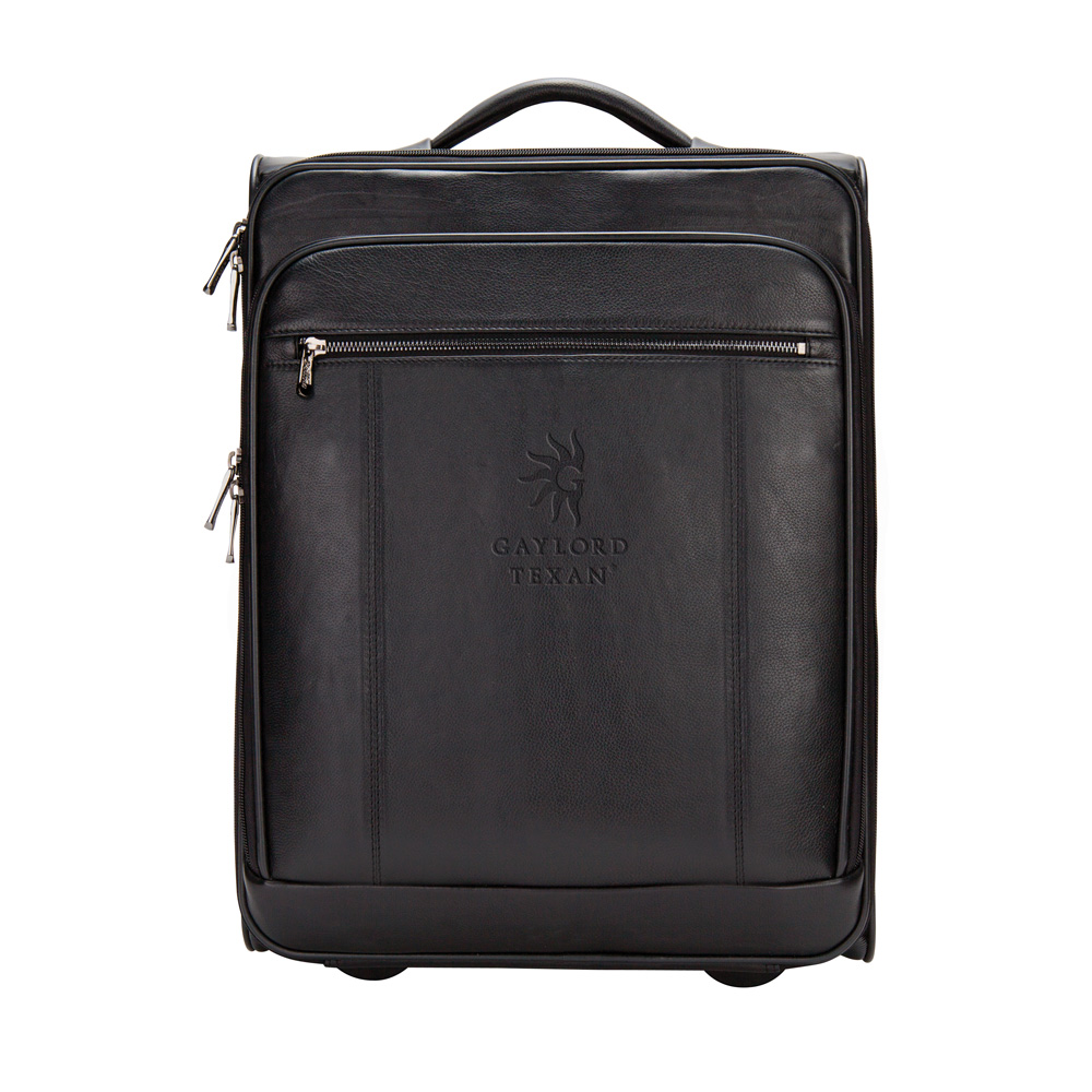 THE PRECISION LEATHER 20&quot; COMPUTER/TABLET CARRY-ON